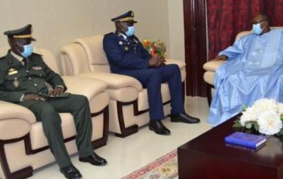 Le Général Birame Diop reçu en audience par le Président Bissau-guinéen