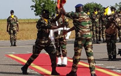 Zone militaire 7 (Thies). Le général de corps aérien Birame Diop, CEMGA, a installé ce matin le Colonel Boubacar KOITA